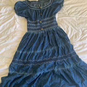 Long Dress Denim style